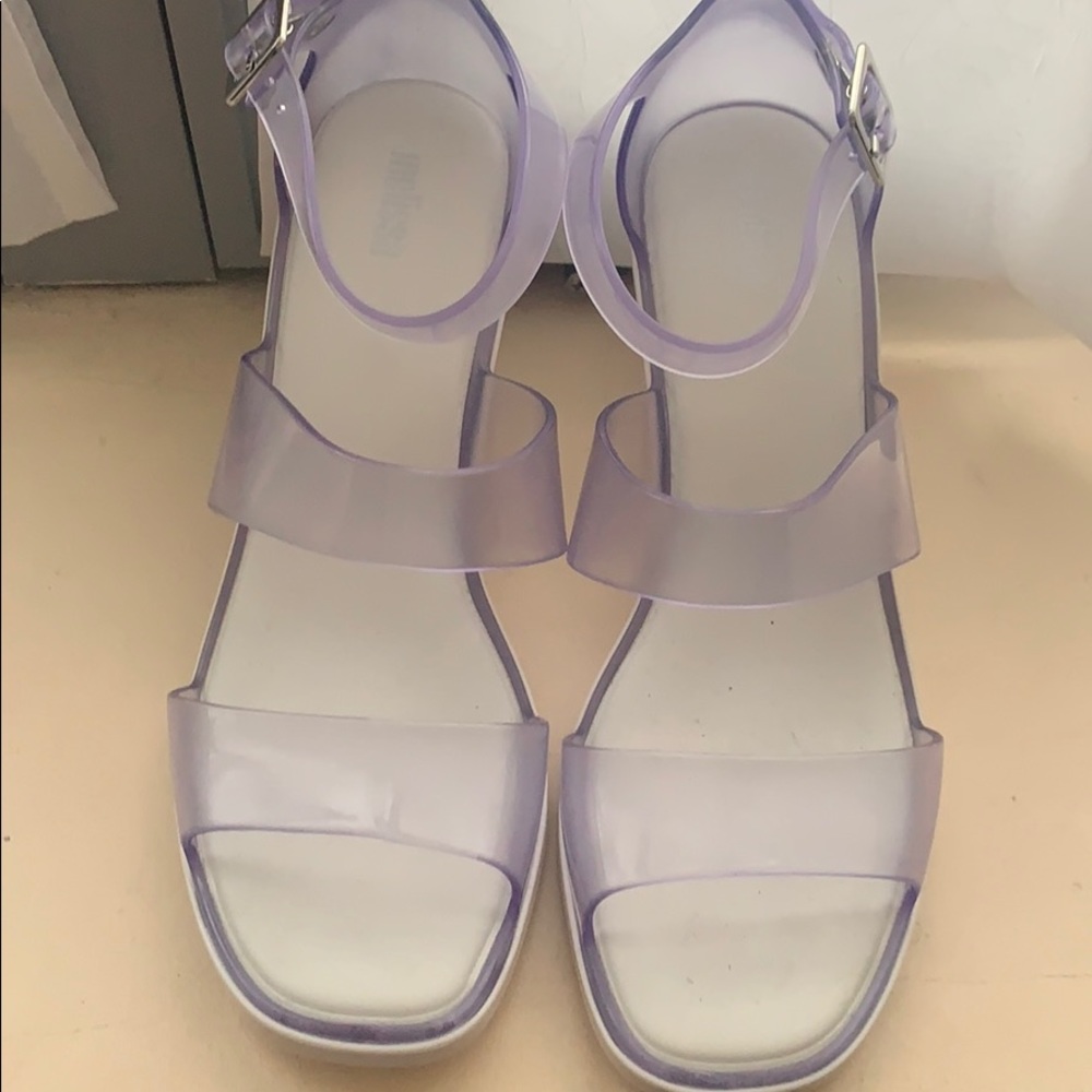 NEVER WORN Melissa Jelly Heels - Picture 2 of 4